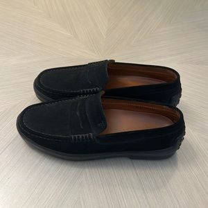 Todd men’s black suede